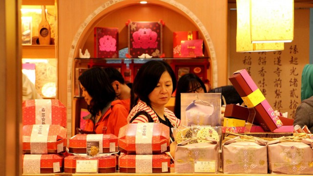 糕餅老店轉型為精緻點心店