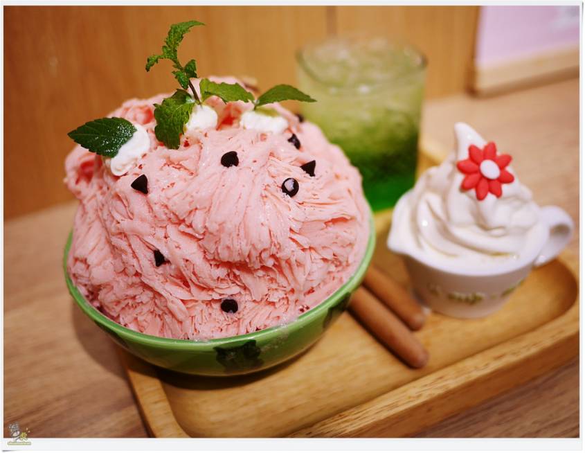 你吃過「西瓜雪花冰」嗎?板橋新開幕日系冰店 少女必朝聖!