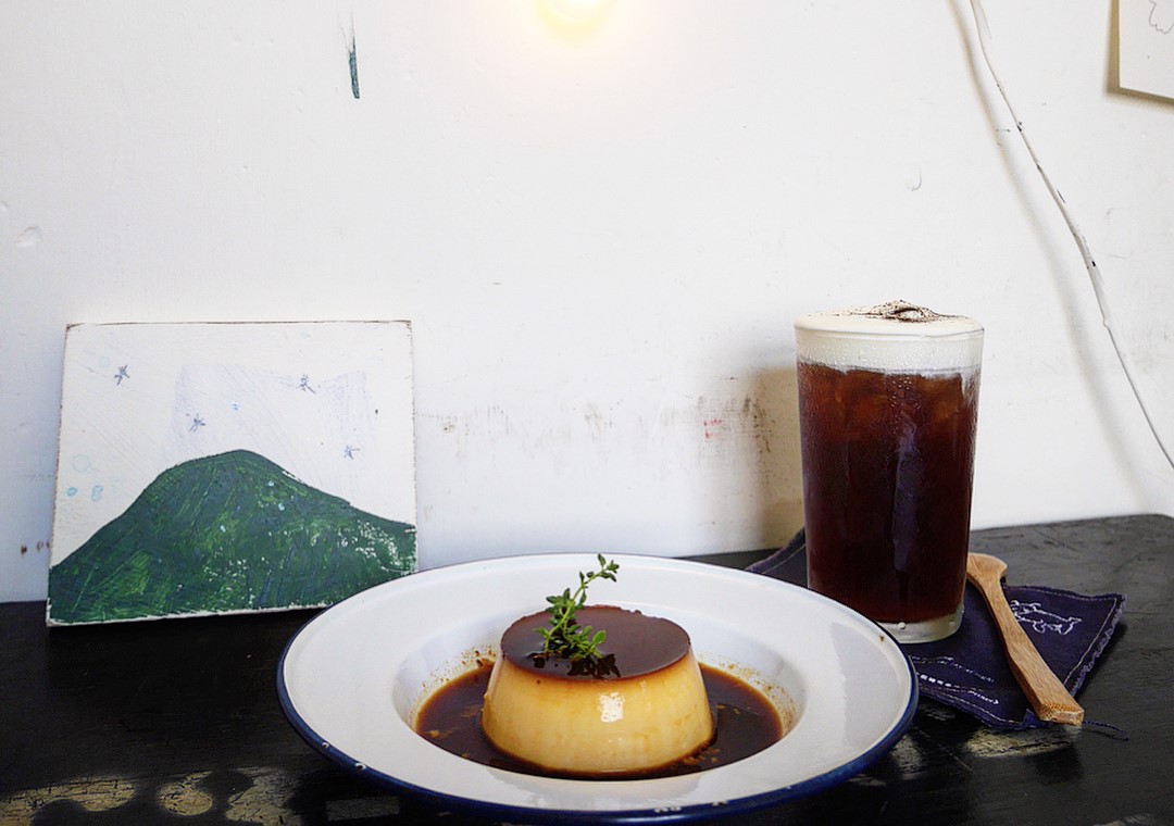 審計新村。隱藏版閣樓美食|適合在午後品嚐的「兩倍焦糖布丁」!