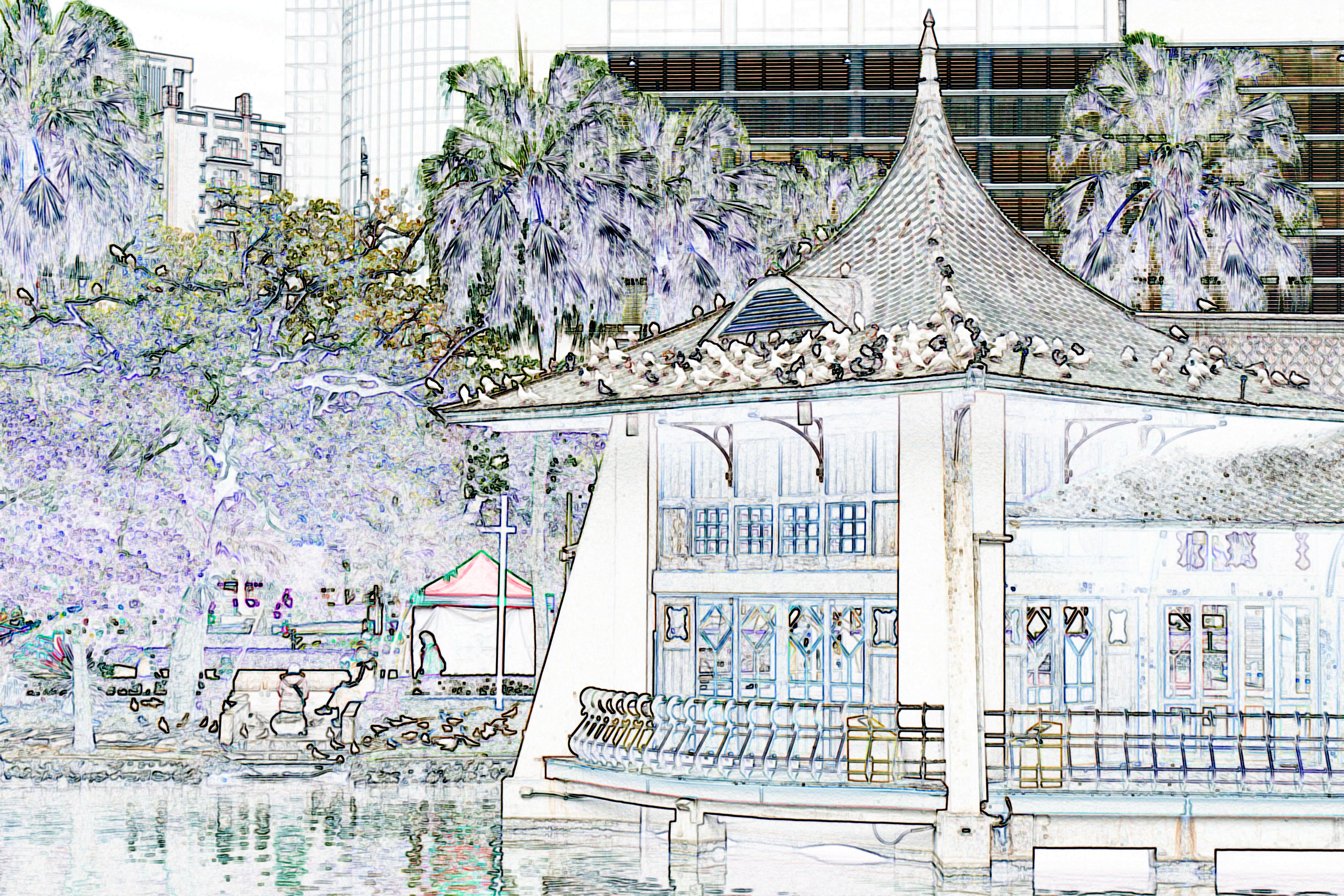 【Sketchwalk C】走訪柳原教會與臺中公園,聆聽他倆訴說臺中的百年變遷